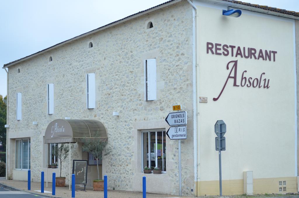 Maison d'Hôtes Rouge Bordeaux Auros Extérieur photo