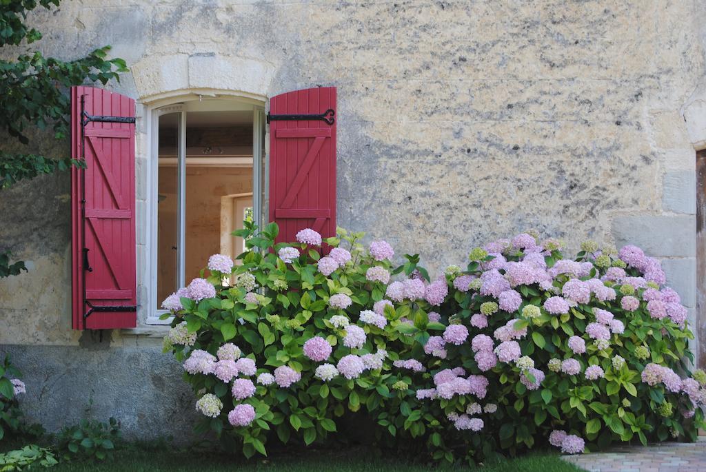 Maison d'Hôtes Rouge Bordeaux Auros Extérieur photo